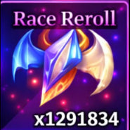500K Race reroll 💜 Fast delivery ‼️